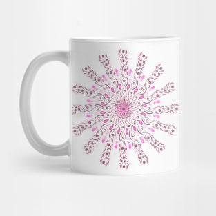 Pink mandala Mug